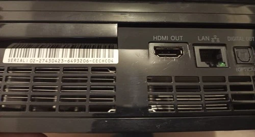 Sony PlayStation 3  Abwärtskompatibel 60GB Spielekonsole - Schwarz (CECHC04) - Bild 4 von 10