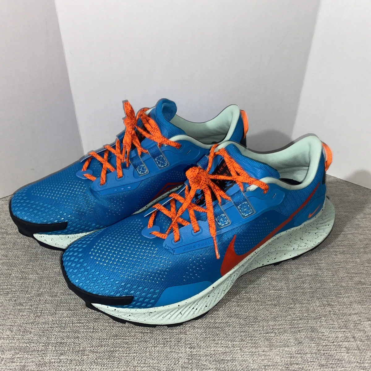 Nike Air Zoom Pegasus Trail 3 Laser Blue Habanero Red Grey DA8697