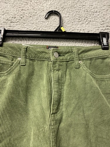 BDG MOM HIGH RISE Corduroy Pants Size 28X30 Womens Green /113-42 - Picture 2 of 13