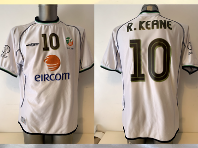 Ireland Robbie Keane Umbro Large Football Soccer Shirt Jersey