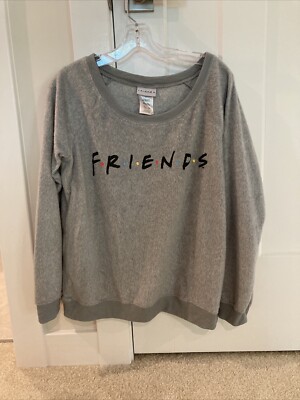 FRIENDS Show P. Jammy Shirt Womens  F R I E N D S Size L
