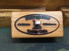 Homely Hen / Cherry Wood, Friction Horseshoe Nail Call