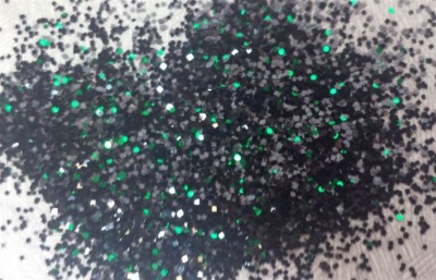 Black Jade Metal Flake Glitter 1 LB .015 Paint Hot Rod Boat Bike Guitar Epoxy