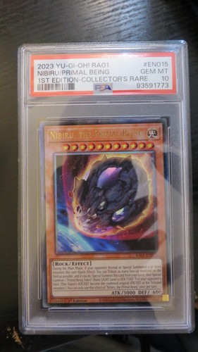 Nibiru The Primal Being Ra01-en015 Secret Rare Yugioh Inglés Nibiru The Primal Being