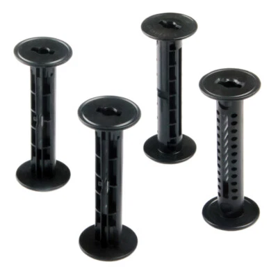 FUJIFILM, KODAK, ILFORD, ETC 4x 120 220 Empty Take-Up Spools Load Negative Roll Film For Medium Format Camera