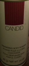 new AVON SHIMMERING BODY POWDER  Candid - 1.4 oz