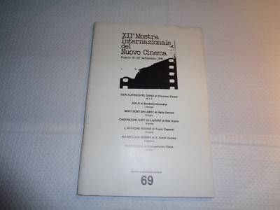 XII. INTERNATIONALE AUSSTELLUNG DES NEUEN KINOS PESARO 15-22 SEPTEMBER 1976 NR. 69