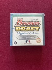 2020 Bowman Draft SAPPHIRE Edition - Factory Sealed Box