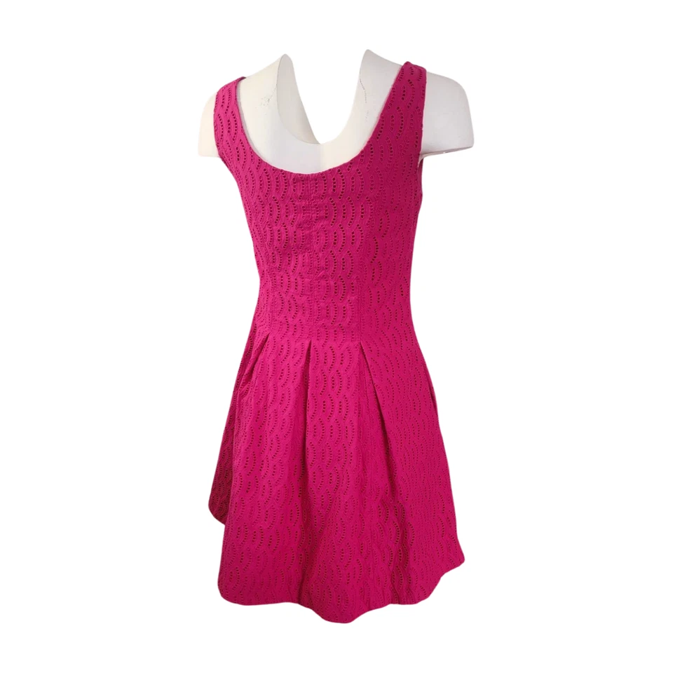 Vestido Lord & Taylor sin mangas cuello en V hasta la rodilla talla 4P Foto 4 de 4