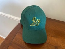Oakland Athletics Hat Cap New Era Child Youth Kids Flex Stretch Fitted Elephant