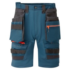 Image of Portwest Mens DX4 Detachable Pockets Summer Shorts - Holster Pockets Work Shorts