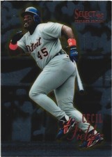 1995 Select Certified #47 Cecil Fielder Detroit Tigers