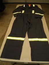 SteelGuard Pro Flame Resistant Hi Visibility Coveralls SZ 48 LONG - XLL