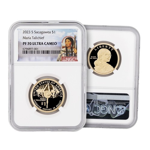 銀貨 Struck at San Francisco 2021 MS70 2021-(S) American Silver