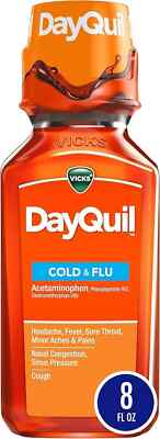 SM Vicks DayQuil Cold & Flu Relief Liquid 8oz