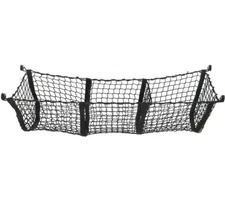 Hyper Tough 3 Pocket Storage Cargo Organizing Net for Trunk Truck Car 44x12x12