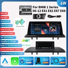 FOR BMW 1 SERIES E88 E82 E81 E87 10.25" ANDROID 13 CAR STEREO RADIO CARPLAY GPS
