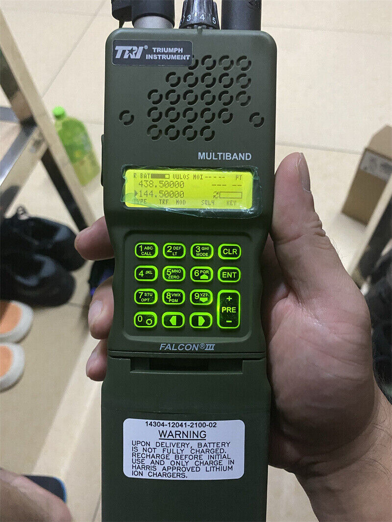 US! TRI AN/PRC-152 Radio 15W High Power 12.6V MBITR Aluminum Shell