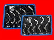 10tlg Zöllige C-Form + S-Form Starter Blockschlüssel Ringschlüssel Zoll Werkzeug