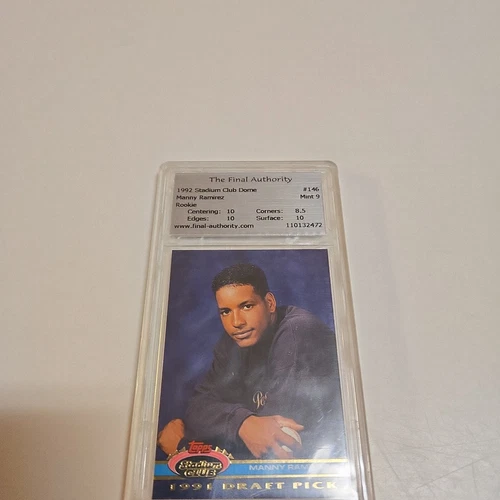 MINT 9 Manny Ramirez Stadium Club ROOKIE