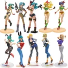 Dragon Ball Z Bulma Launch PVC Figure Toys Collection Doll Figurines Model Gifts