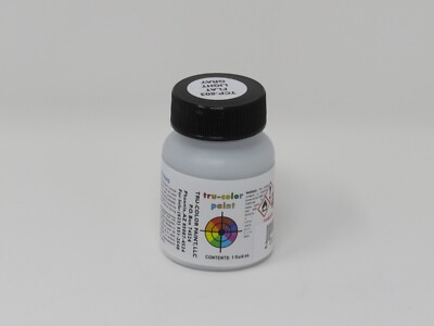 Tru-Color Paint 803 Light Gray Flat Brushable Model Railroad Color 1oz