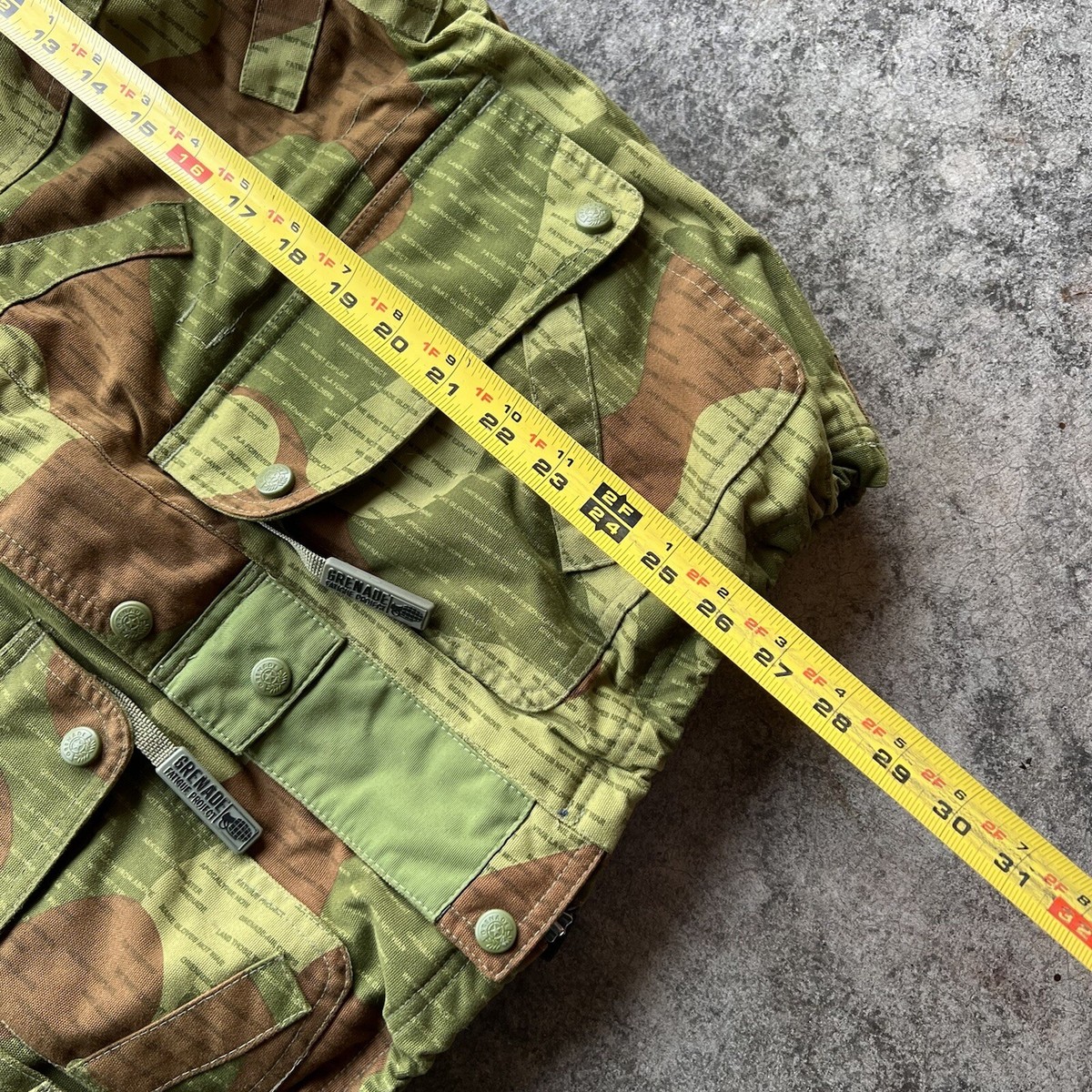 Grenade Fatigue Project Paratrooper Camo Snowboard Ski