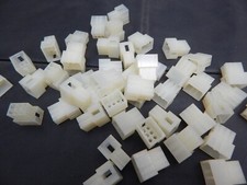 MOLEX 03-06-2061 6 POSITION PLUG 3 ROW 3.68MM NYLON - LOT OF 25 CONNECTOR'S