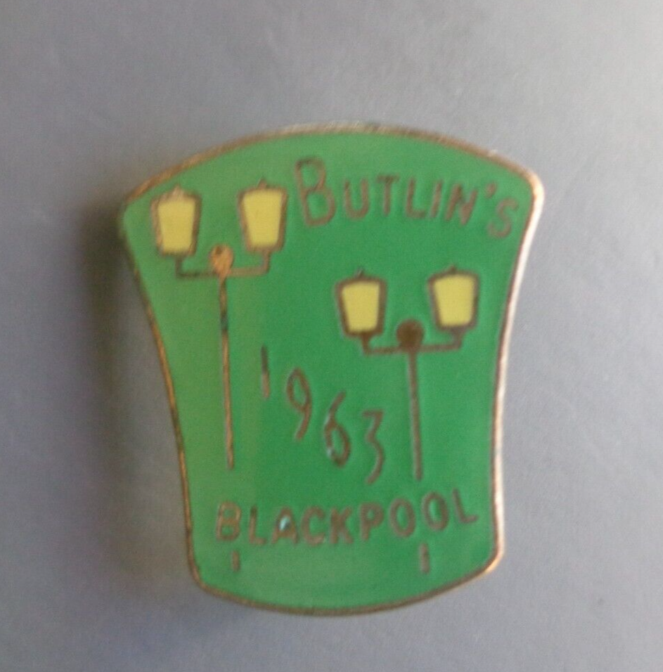 ORIGINAL Butlin Butlins Badge Blackpool 1963 J.R. Gaunt of London
