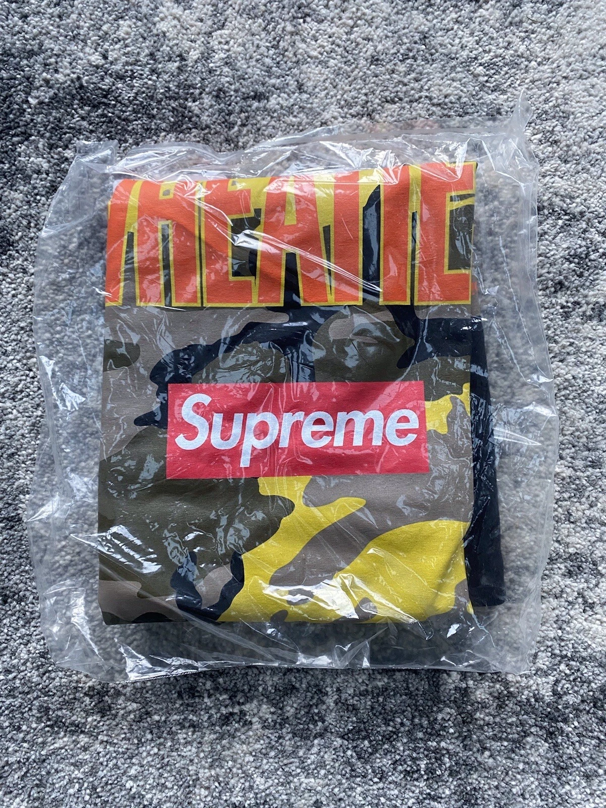 T shirt SS21 Supreme Wheaties Logo   Noir   Medium   Neuf avec étiquettes