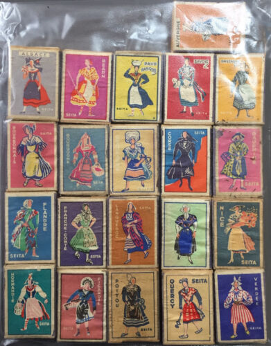 Lot of 21 Matchboxes, ""Region"" Themed (Ba/50) - Picture 1 of 4