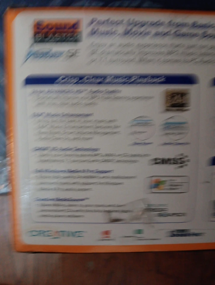 Creative Blaster Audigy SE Sound Card BRAND NEW SEALED Model SB0570 - Image 4 of 4