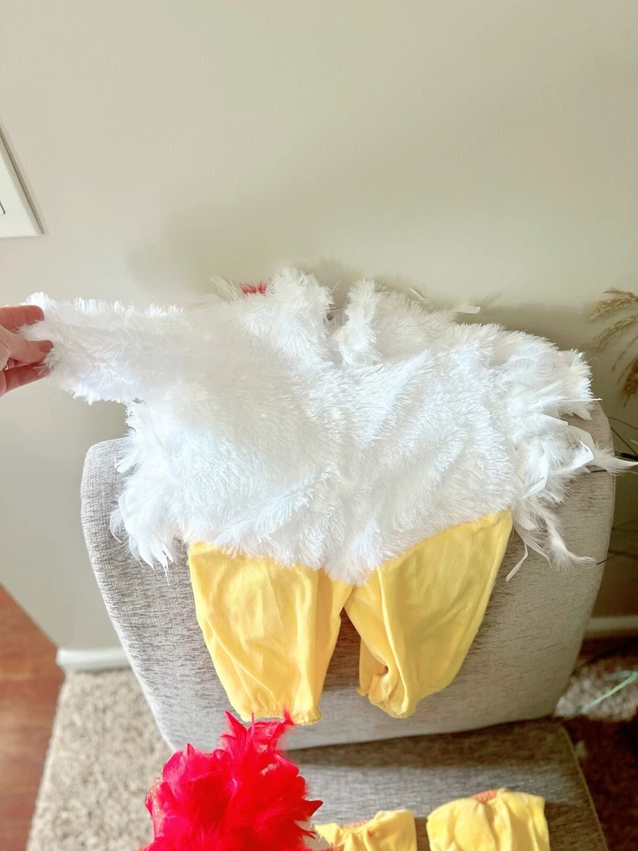Disfraz de Pollo Bebé con Plumas ¡ADORABLE!! Foto 3 de 4