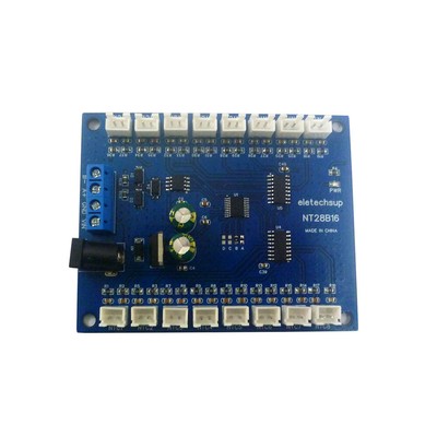 RS485 Temperature Collector Modbus RTU 16CH 10K/20K/50K/100K B3950 NTC Sensor