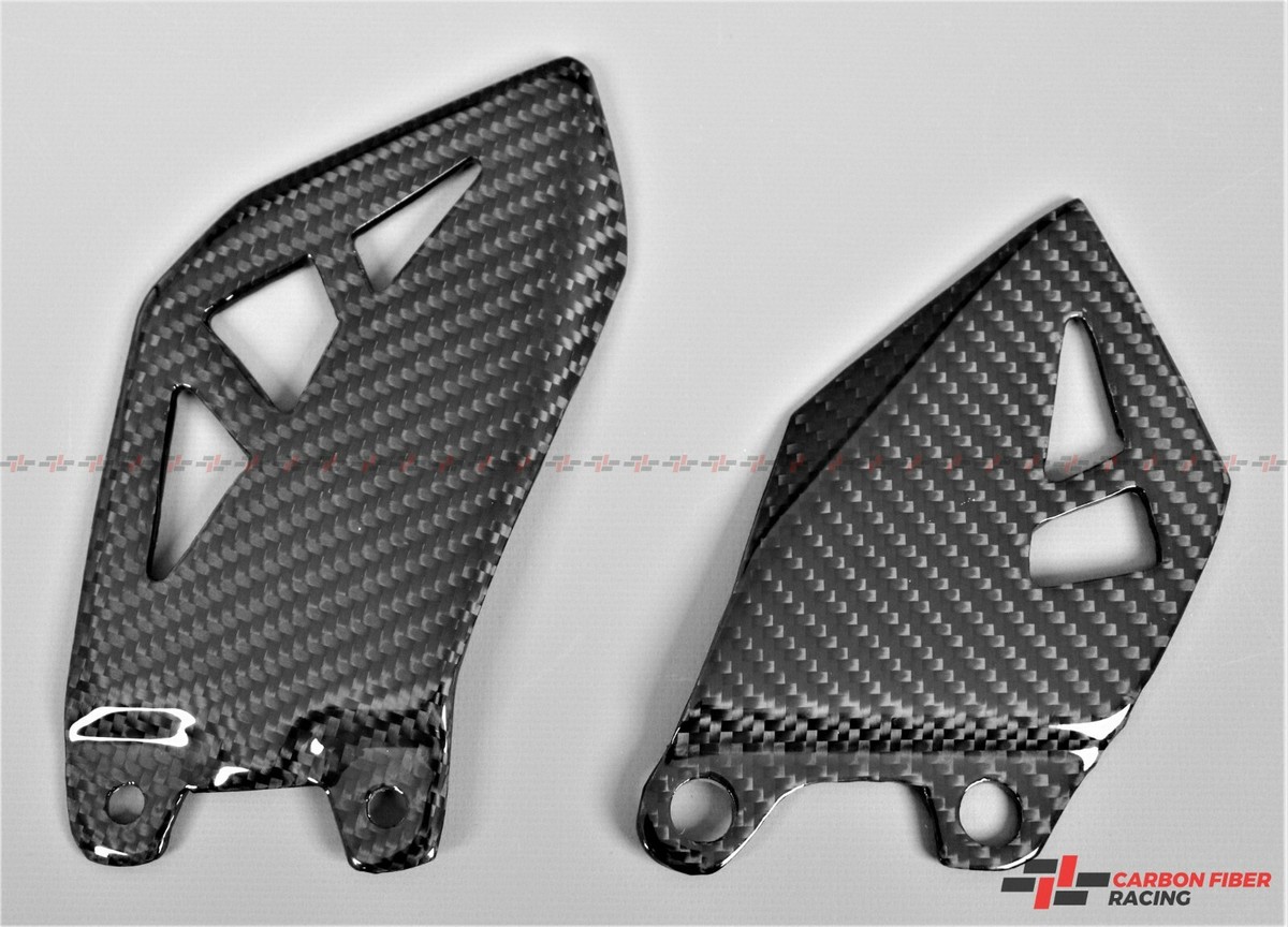 shin  2011-2015 Kawasaki Ninja ZX-10R Heel Plates - 100% Carbon Fiber | eBay