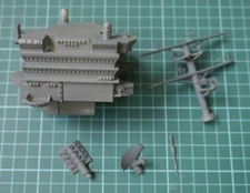 3D 1/350 CVN-65 Enterprise Bridge/Island of aircraft carrier (Later version)