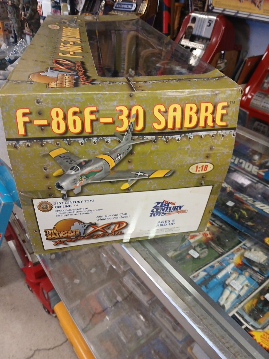 21st Century Toys Ultimate Soldier XD F-86f-30 Sabre Jet 21st Century Toys Ultimate Soldier XD F-86f-30 Sabre Jet