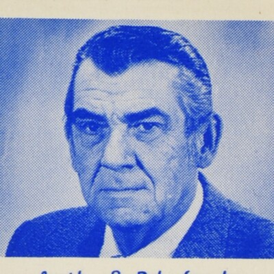 1950s Frederick W Erick Coroner Democratic Party Racine County Wisconsin