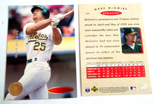 1995 SP Championship #181 Mark McGwire Oakland Athletics - FREE Ship