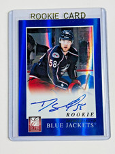 2011-12 Elite Rookie Autographs #248 David Savard Canadiens Blue Jackets