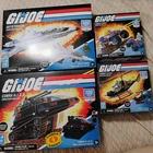 4 New G.I Joe Construction Sets Rattler Hiss, Skystriker, Cobra Ferret & Fang