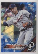 2016 Topps Box Set Chrome Sapphire Edition /250 Jose Iglesias #144 02yu