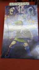 Legend Of Zelda Skyward Sword HD Textured Poster 11x17 GameStop Preorder Promo