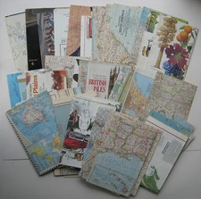 Lot Over 50 National Geographic Maps and Posters - XX