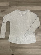 Athleta Women s Balance Pullover Sweatshirt High Low Gray Colors Size Small Soft