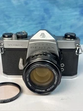 Pentax Spotmatic SP W/ 50mm F1.4 M42 Lens
