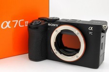 Sony a7C II a7c2 ILCE-7CM2 Black Body English OK w/Box 14,089 shots-Near Mint-