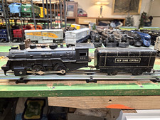 Marx New York Central 490 O Gauge 0-4-0 Steam Loco w/ Tender, AC 3-Rail