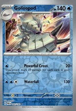 Golisopod Reverse Holo Pokemon SV04: Paradox Rift 049/182 NM