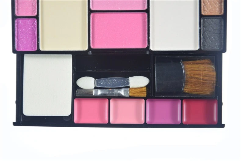 18 Colors Makeup Eyeshadow Lip Gloss Eyebrow Powder Blush Cosmetics Gift Set - Image 4 of 4